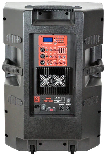 MR DJ PRO118BT PRO DJ 18" 2-Way Powered/Active Live Sound PA Loudspeaker System
