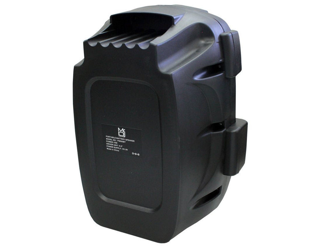 MR DJ Pro 6.5" Rechargeable USB/Bluetooth Powered Party Speaker