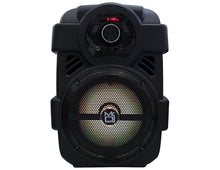 Load image into Gallery viewer, 2 MR DJ PSE-80BT 8â€ 1200W Portable Rechargeable Bluetooth Active Speaker