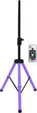 Load image into Gallery viewer, MR DJ SS850LED Color Speaker Stand Ultra Bright LED Color Changing Lighting with Remote