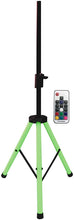 Load image into Gallery viewer, MR DJ SS850LED Color Speaker Stand Ultra Bright LED Color Changing Lighting with Remote