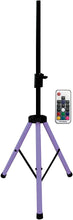 Load image into Gallery viewer, MR DJ SS850LED Color Speaker Stand Ultra Bright LED Color Changing Lighting with Remote