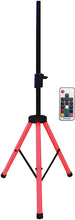 Load image into Gallery viewer, MR DJ SS850LED Color Speaker Stand Ultra Bright LED Color Changing Lighting with Remote