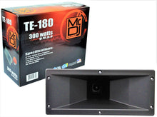 Load image into Gallery viewer, MR DJ TE-180 Piezo Horn Tweeter<br/> 4"x10" 300 Watts Piezo Compression Horn Tweeters Driver for PA DJ Speakers