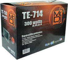 Load image into Gallery viewer, 2 MR DJ TE-714 7"x14" 300W PRO Audio PA/DJ Wide Screw-ON Type PIEZO Horn Tweeter