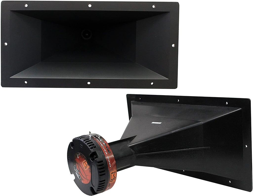 MR DJ TE-515 5"x15" 300W PRO Audio PA/DJ Wide Screw-ON Type PIEZO Horn Tweeter