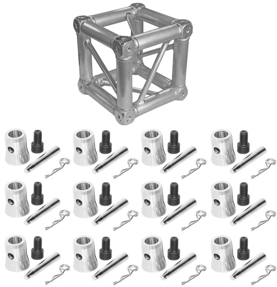 MR TRUSS TJB3W Universal Corner Junction Block Box 1-6Way + 12 Half Conical Couplers