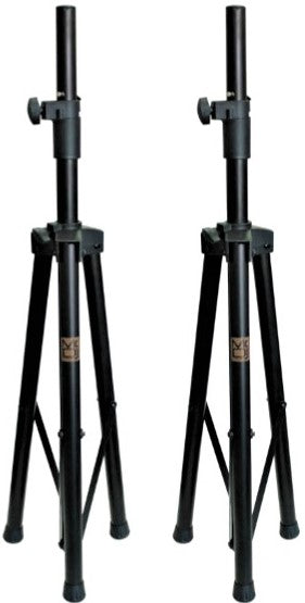 2 MK Audio Universal Pro Lighting 7' Tripod Light Stand & Square Truss T-Bar Adapter