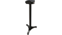 Load image into Gallery viewer, Ultimate Support MS-100B MS Series Professional Column Studio Monitor Stand with Adjustable Angle and Axis, Acoustic Foam Platform, and Three Internal Channels - Black (PAIR)