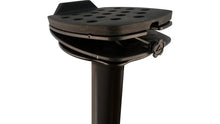 Load image into Gallery viewer, Ultimate Support MS-100B MS Series Professional Column Studio Monitor Stand with Adjustable Angle and Axis, Acoustic Foam Platform, and Three Internal Channels - Black (PAIR)