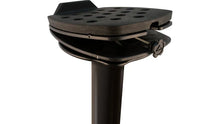 Load image into Gallery viewer, Ultimate Support MS-100B MS Series Professional Column Studio Monitor Stand with Adjustable Angle and Axis, Acoustic Foam Platform, and Three Internal Channels - Black (PAIR)