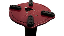 Load image into Gallery viewer, Ultimate Support MS-90-45R MS Series Professional Column Studio Monitor Stands with Non-marring Decoupling Pads and Three Internal Channels - 45"/Red