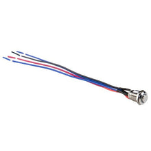 Load image into Gallery viewer, Install Bay MS12G-2 Silver 12MM Round Illuminated Momentary Switches Green Qty 2