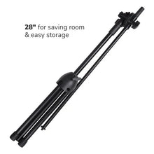 Load image into Gallery viewer, MR DJ MS600PKG 2 Microphone Stands with Mic Holder Clips &amp; Carry Bag