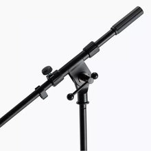 Load image into Gallery viewer, On-Stage MS7411B Drum/Amp Tripod Mic Stand with Boom