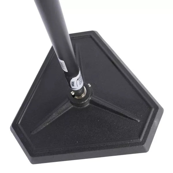 On-Stage MS7625B Hex-Base Quarter-Turn Threadless Mic Stand