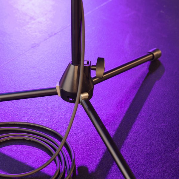 On-Stage MS9701TB Production-Grade Mic Stand with Tripod Base and Telescoping Boom Arm