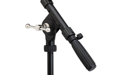 Load image into Gallery viewer, Hosa MSB-382BK Tripod SHORT Microphone Boom Stand