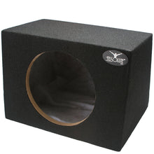 Load image into Gallery viewer, Absolute MSHF12 12" Single Sealed Sub Box Hatchback 1.20 Cubic Feet MDF Black Subwoofer Enclosure