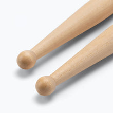Load image into Gallery viewer, On-Stage MWSD1 Maple Drum Sticks (SD1, Round Tip, 12 pr)