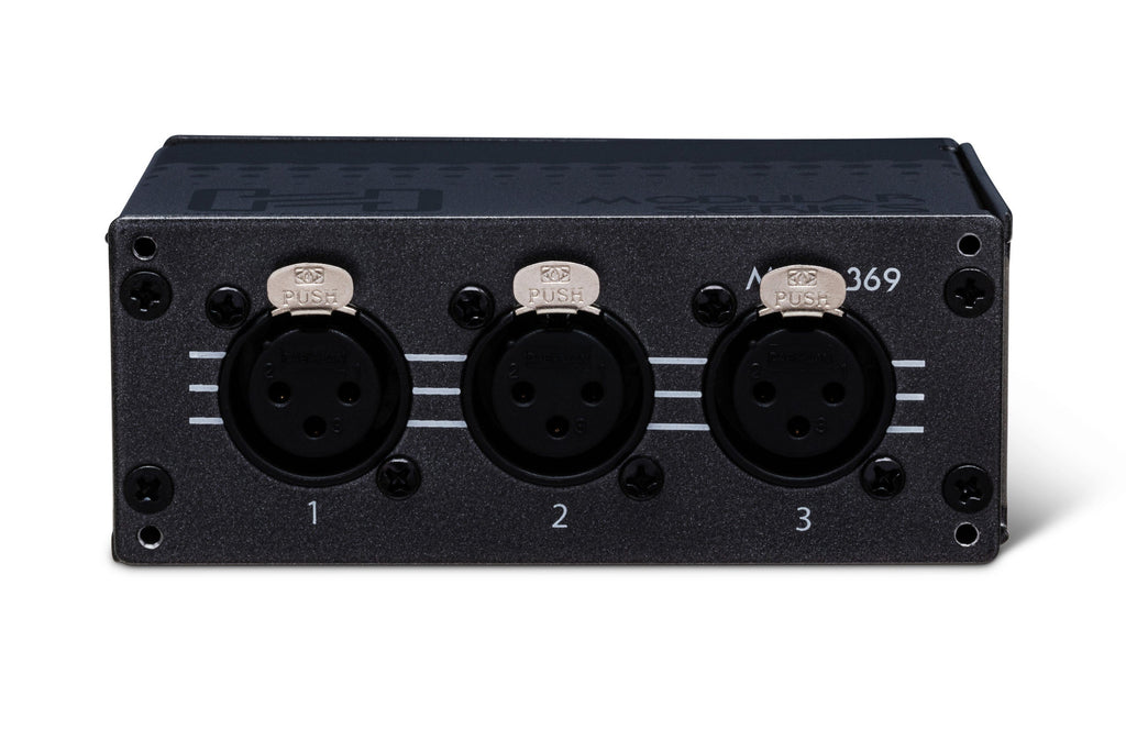 Hosa MXL-369 3-point XLR Balanced Patchbay Module