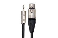 Load image into Gallery viewer, Hosa MXM-015 Microphone Cable 3.5 mm TRS Male to Neutrik XLR Female 15 foot