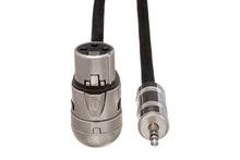 Load image into Gallery viewer, Hosa MXM-025RS Microphone Cable 3.5 mm TRS Male to Neutrik Right Angle XLR Female 25 foot