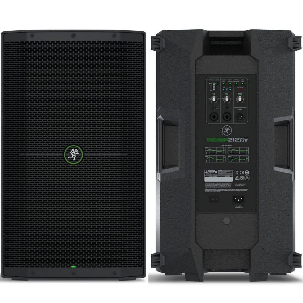 Mackie THUMP212XT 12” 1400W Enhanced Powered Loudspeaker with Stand, Dj Cable