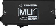 Load image into Gallery viewer, Samson SAMLI1 Mono Passive Isolation Box