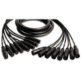 Mogami GOLD 8 XLR-XLR-100 8-channel XLR Male to XLR Female Snake Cable - 100 foot