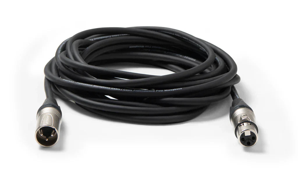 MR DJ CXMXF12 12' XLR Male to XLR Female Microphone Balanced Instrumental Dj XLR Interconnect Cable