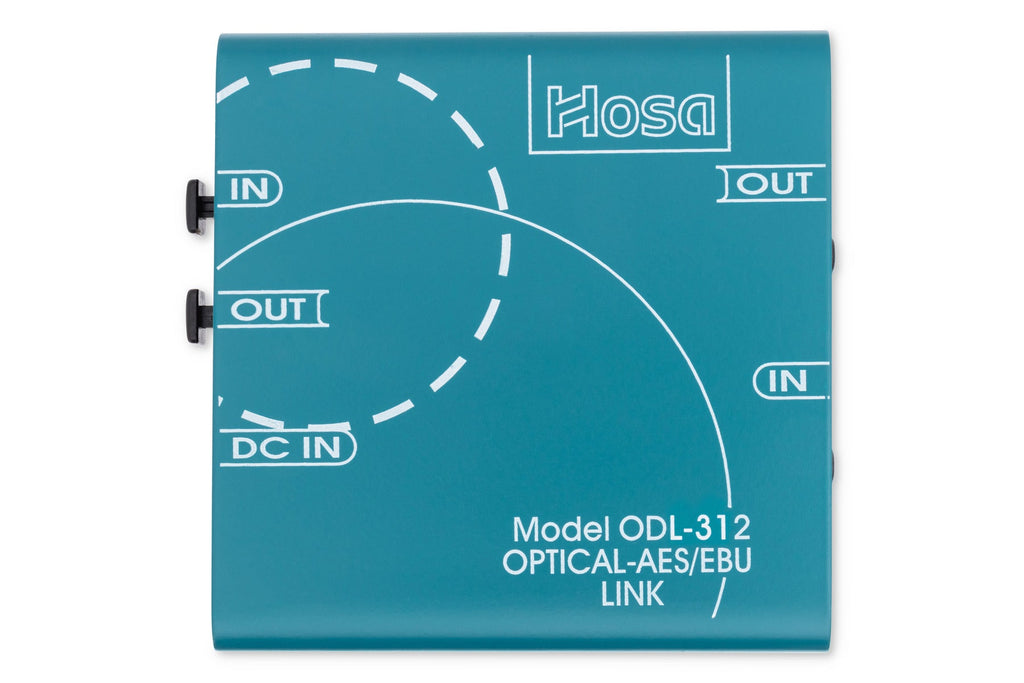 Hosa ODL-312 S/PDIF Optical to AES/EBU Digital Audio Interface