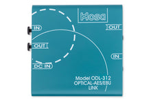Load image into Gallery viewer, Hosa ODL-312 S/PDIF Optical to AES/EBU Digital Audio Interface