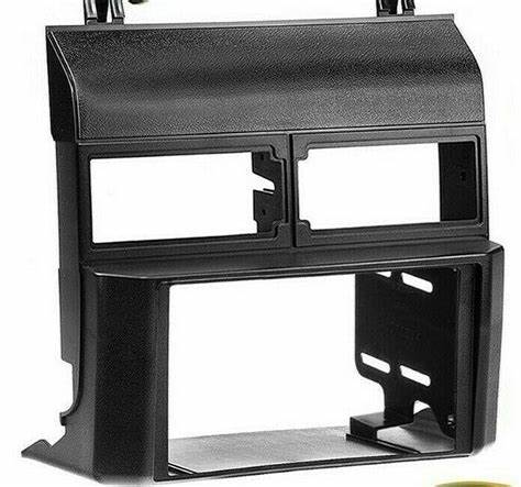 Double Din Car Radio Stereo Installation Kit, Black for 1988-94 Chevy GMC Trucks