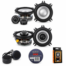 Load image into Gallery viewer, Alpine S2-S40C 4" Component &amp; S2-S40 4" Coaxial Speaker Set + Accessory Bundle