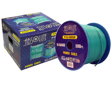 Load image into Gallery viewer, Absolute USA P16-500GR 16 Gauge 500FT Primary Power &amp; Remote Wire – Green