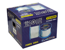 Load image into Gallery viewer, Absolute USA P16-500WH 16 Gauge 500FT Primary Power &amp; Remote Wire – White