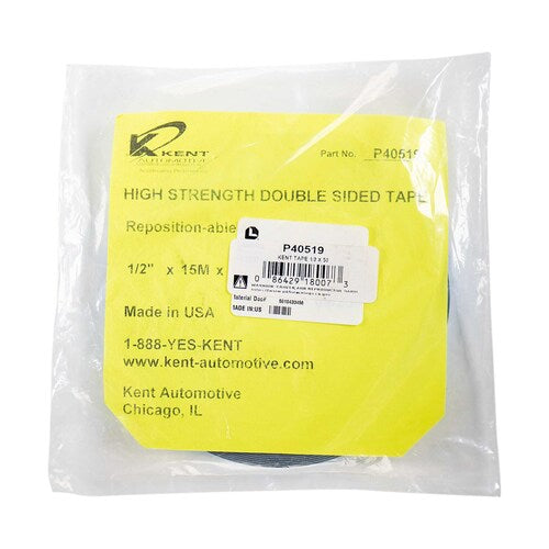 Install Bay P40519 Kent Double Stick Tape 1/2 Inch x 50 Feet - Each