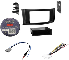 Load image into Gallery viewer, Absolute Package3 Car Stereo Installation Kit Compatible with Nissan Sentra 2013 – 2016 In-Dash Mounting Kit, Antenna, and Harness for Single or Double Din Radio Receivers
