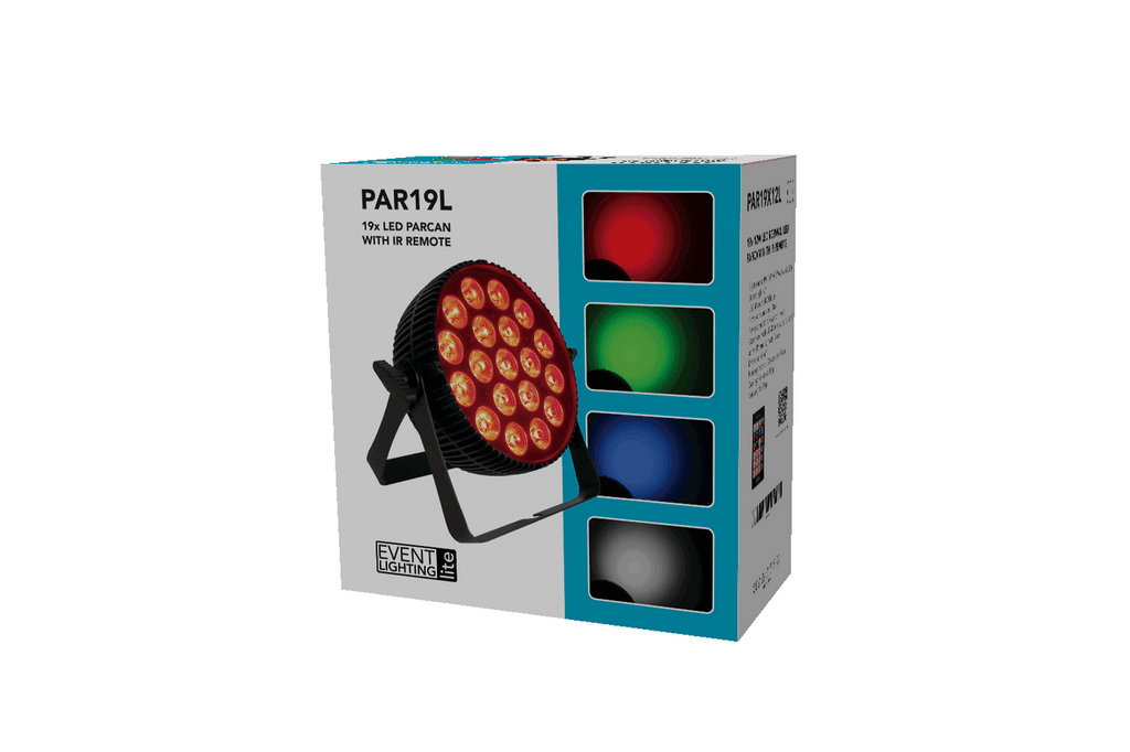 Antari PAR19x12L High-Output RGBWAU Indoor LED PAR with Silent Operation