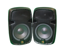Load image into Gallery viewer, Portable all in One PA/DJ 2X 10" 3000W Active Speaker Detachable Mixer Stands