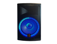 Load image into Gallery viewer, MR DJ PBX4500PKG 15" 2-Way PA DJ 4500W Active Powered Bluetooth Karaoke Speaker LED Lighting &amp; Passive Speaker  + Speaker Stands &amp; Cable