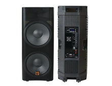 Load image into Gallery viewer, Mr. Dj LETS JUMP DJ215BT Dual 15" 3WAY 5000W Max Power PA DJ Bluetooth Speaker
