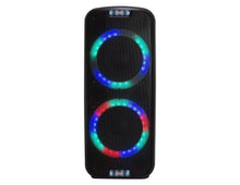 Load image into Gallery viewer, MR DJ PBX6500LED Professional Dual 15” 3-Way Full-Range Powered/Active DJ PA Multipurpose Live Sound Bluetooth Loudspeaker