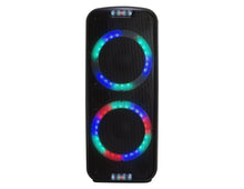 Load image into Gallery viewer, 2 MR DJ PBX6500LED Professional Dual 15” 3-Way Full-Range Powered/Active DJ PA Multipurpose Live Sound Bluetooth Loudspeaker