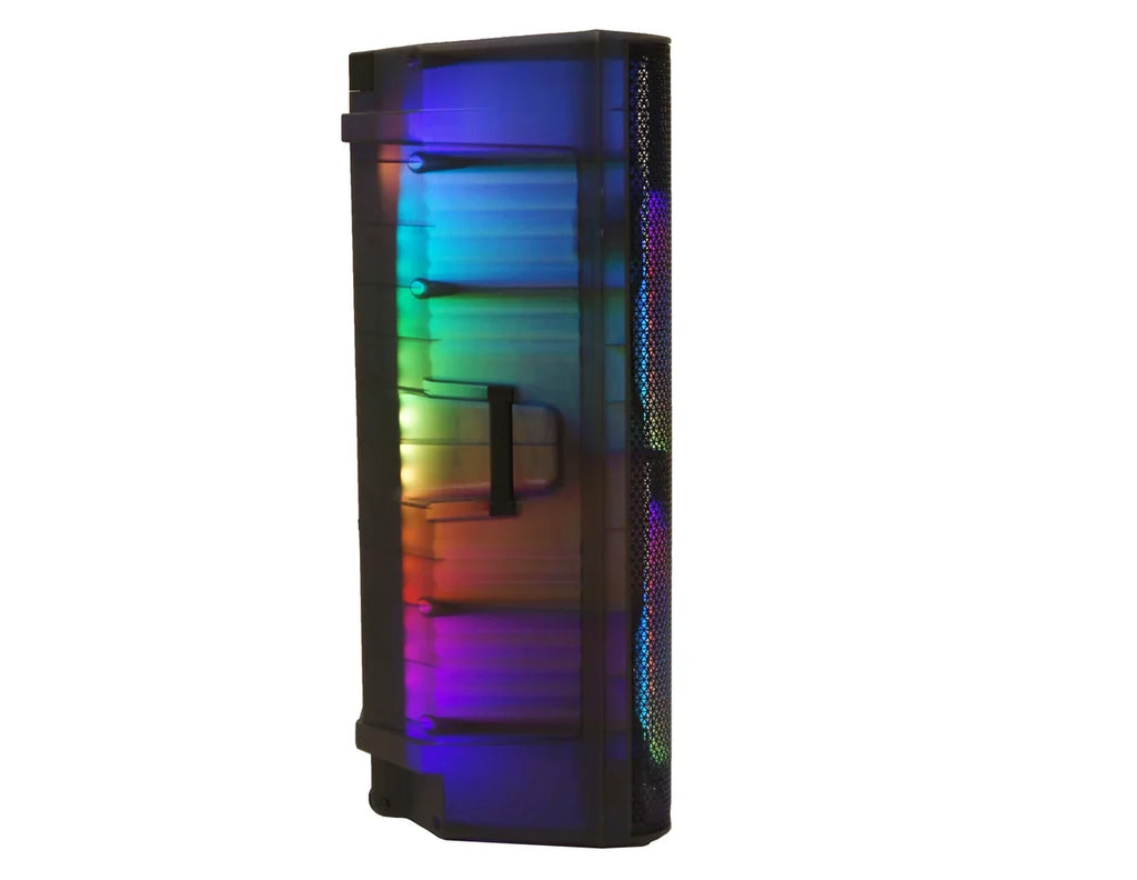 Mr. Dj USA DJ215BT Dual 15" 3WAY 5000W Max Power PA DJ Bluetooth Speaker