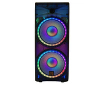 Load image into Gallery viewer, MR DJ Lets Jump Dual 15" 3Way 5000W DJ Active Speaker PA Party BT USB Speaker