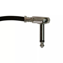 Load image into Gallery viewer, On-Stage PC506B 6" Patch Cable w/ Pancake Connectors (Black)