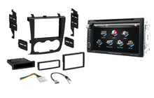 Load image into Gallery viewer, Power Acoustik Double DIN Bluetooth In-Dash DVD/CD/AM/FM Car Stereo &amp; Dash Kit Harness Fit 07-12 Nissan Altima