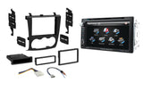 Power Acoustik Double DIN Bluetooth In-Dash DVD/CD/AM/FM Car Stereo & Dash Kit Harness Fit 07-12 Nissan Altima